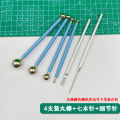 Clay making tool set, stone plastic soft pottery, colored clay, clay handmade model, self-made material.
