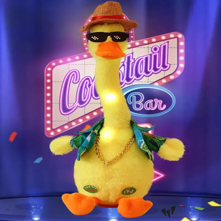 NEW%20Lovely%20Dancing%20Duck%20Talking%20Toy%20Sound%20Record%20Repeat%20Doll%20Kawaii%20Duck%20Kids%20Education%20Toys%20Home%20Party%20Decoration%20-%20Image%204