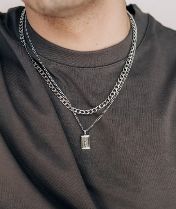 Necklace Men's Chain Stainless Steel stylish Necklace