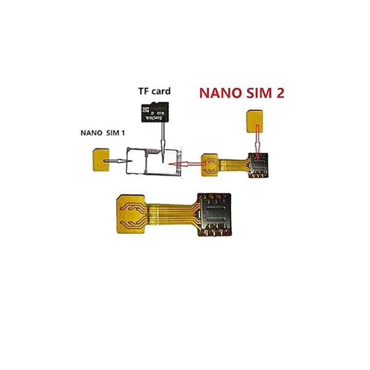 SIM Extender For all Hybrid slot Mobile to Use 2 SIM And Micro SD Card At a time