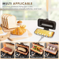 Hot Sandwich Maker Hot Dog Toaster Double-Sided Sandwich Baking Pan Double Sided Frying Pan, Grilled Cheese Maker. 