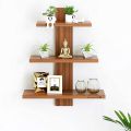 3Tiers Wall Shelves For Home Decor Items Rack / Floating Display Shelves For Living Room, Bedroom, Kitchen Corner, Office, Programmable -. 