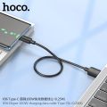 HOCO X96 PD20W USB Type-C to Lightning cable 0.25m - (black).