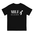 Man I Love Farting Man's Polyester T-Shirt MILF Crewneck Tops T Shirt Humor Birthday Gifts.