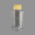 Plastic Honey Squeeze Bottle Condiment/Ketchup Dispensers Flip Cap Refillable Syrup Jars Leakproof Containers Squeezable Bottles.
