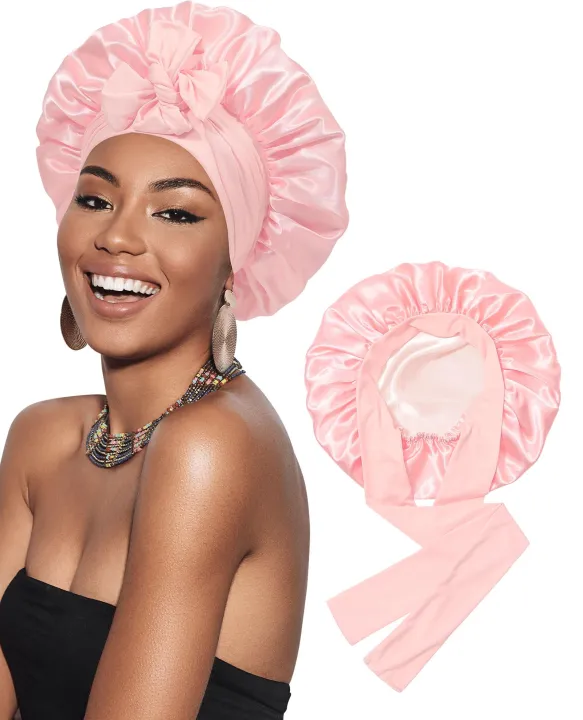 Satin%20Bonnet%20Silk%20Bonnet%20for%20Sleeping%20Silk%20Sleep%20Cap%20Double%20Layer%20Hair%20Bonnet%20with%20Elastic%20Tie%20Band%20for%20Curly%20Hair%20Night%20Cap%20-%20Image%207