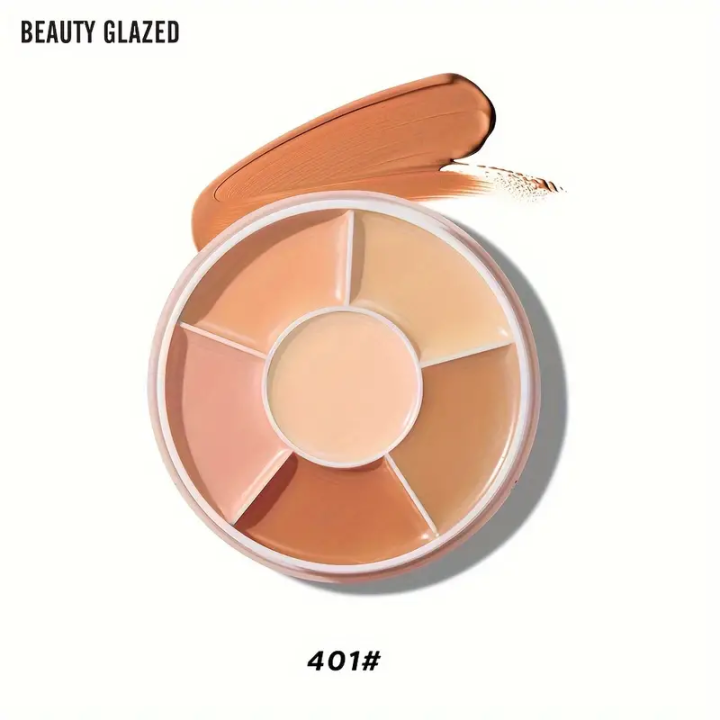 BEAUTY GLAZED Six Colors Concealer Palette-401