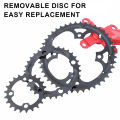 OIMG In Stock Detachable Square Taper Crankset 8/9 Speed Single Disc Single Speed Round Oval Chainring And Crank 22/32/44T Bike Crank Arm Spot Delivery. 