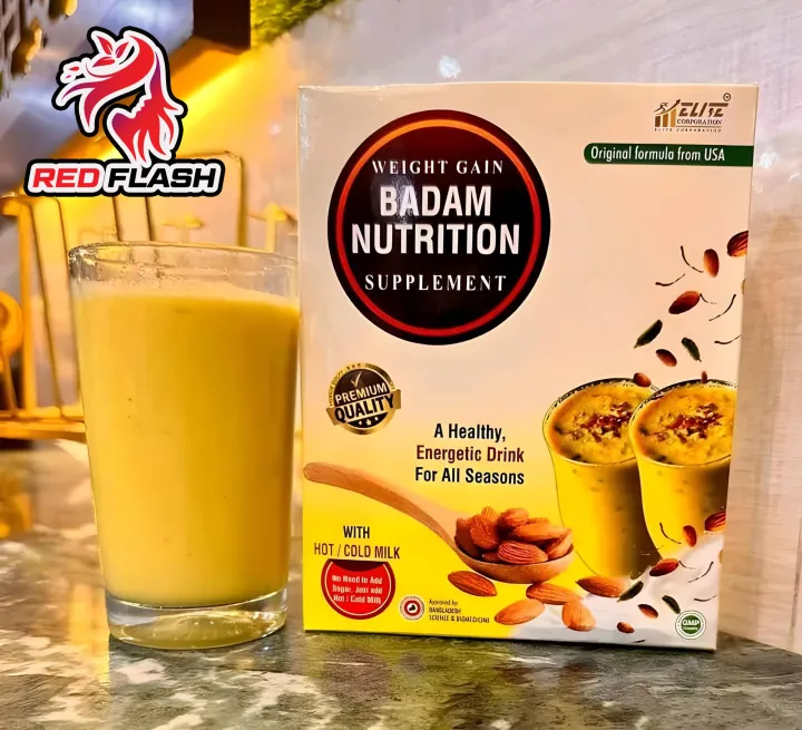 Weight gain Badam Nutrition Shake For healthy.1piece (packet) Badam ...
