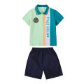 School Uniform Set: Elementary School Sports Day, Summer Children's Short Sleeve College Style Class Uniform, Kindergarten Uniform, Summer Dress, New Style. 