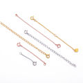 1PCS 925 Silver Extension Chain For DIY Handmade Jewelry Necklace Bracelet Making.