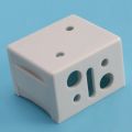 LKPCIGCXM 1 Inch Blind Brackets White Profile Box Mounting Bracket Window Blinds Headrail Bracket (16).