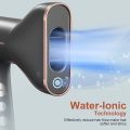 Professional Water-Ionic Hair Dryer with Fast Drying, Lightweight, Travel Size Blow Dryer Blow Dryer with Comb (US Stock).