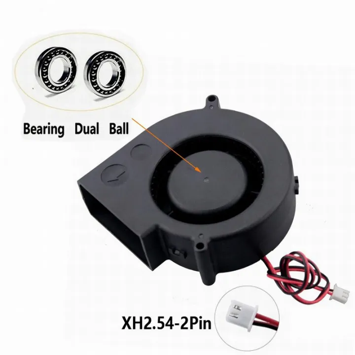 1%20Piece%20Gdstime%20Dc%2012v%209733%2097mm%2090mm%20Dual%20Bearing%20Brushless%20Blower%20Cooler%2097mm%20X%2033mm%209cm%20Turbo%20Barbecue%20Cooling%20Fan%20-%20Image%204