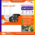 MexGen V380 PRO K6 WIFI IP Camera 3MP Full HD Outdoor Waterproof Camera with Two-Way Voice and Color Night Vision.