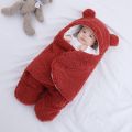 (2 pic)100% Cotton Thicken Soft Newborn Baby Wrap Blanket. 