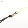 Luminous Scuba Diving Finger Reel Spool, Wreck Cave Finger Spool Reel with Stainless Steel Snap Bolt Clip and 30M/100ft High Visibility Line.