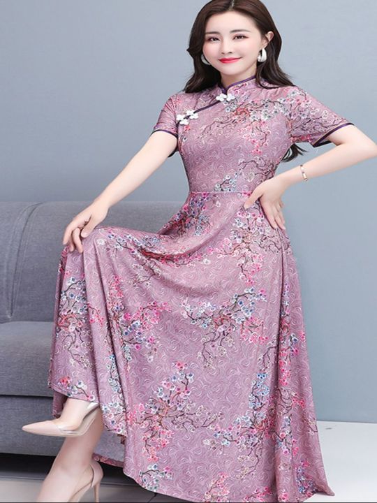Womens%20Premium%20Quality%20China%20Vintage%20Print%20Long%20Kurti%20Stylish%20Exclusive%201%20Piece%20Ethnic%20Wear%20Dress%20-%20Image%203