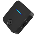 Stereo Audio Adapter 3.5mm Aux Jack Bluetooth 5.0 Receiver Transmitter Handsfree Music with Mic. 