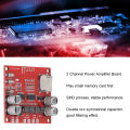 Power Amplifier Board, Compact Size SMD Process DC12-24V Dual Channel Amplifier Module for Audio Equipments. 