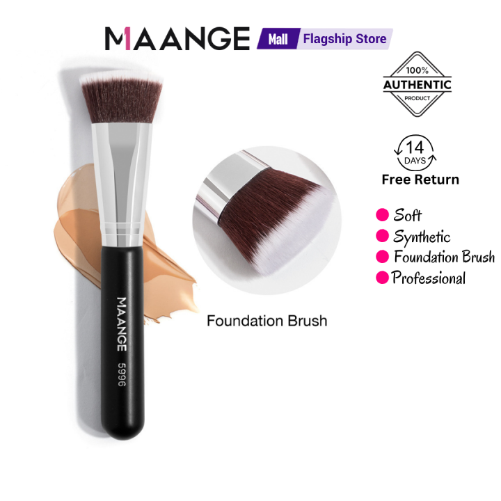 MAANGE 1Pcs Makeup Brush Big Round Multifunctional Foundation Concealer Contour Brush