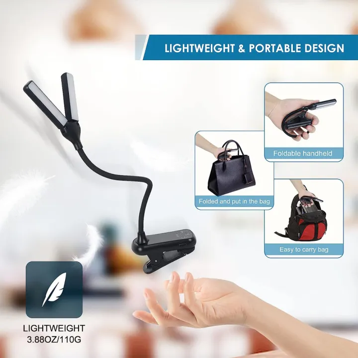 14%20LED%20Clip%20On%20Book%20Light%203%20Colors%208%20Brightness%20Usb%20Rechargeable%20Night%20Light%20Portable%20Reading%20Light%20Book%20Lamp%20Mini%20Desk%20Lamp%20-%20Image%206