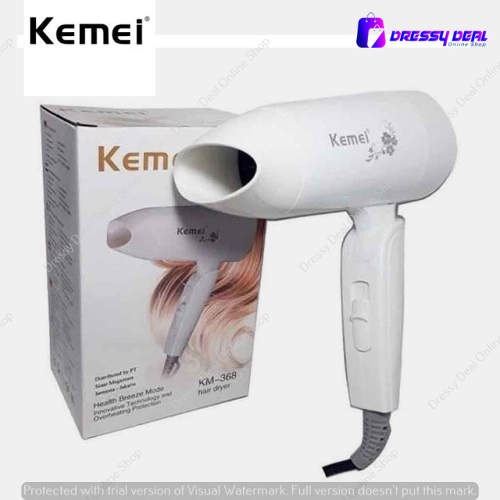 Kemei KM-368 Professional Foldable Hair Dryer