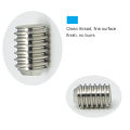 KOGEEK 200pcs Hex Grub Screws Kit Set Screws 304 Stainless Steel M3/M-4/M5/M6/M8 Grub Screw Assortment Packed in Organizer Box.
