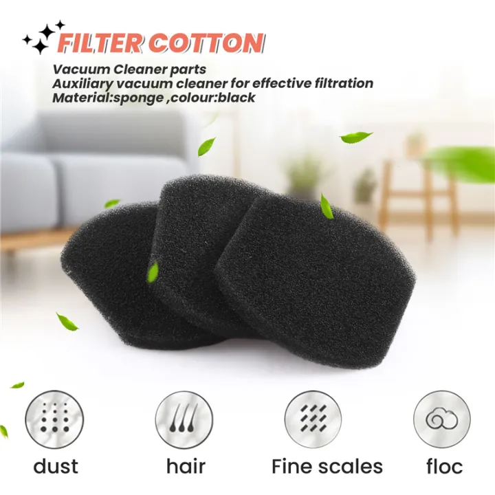 5Pcs%20Filter%20Cotton%20For%20Dx118C%20Dx128C%20Vacuum%20Cleaner%20Parts%20Effective%20Tool%20-%20Image%205