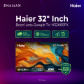 Haier 32 Inch Bezel Less Google TV H32K85FX  With Official Warranty. 