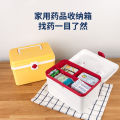 Medicine Box Household First-Aid Kit Small Medicine Box Family Pack Emergency Medicine Box First Aid Kit Large Size Medicine Storage Box. 