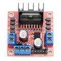 Red Color L298N L-298N 298N Motor Driver Dual Channel H-Bridge Motor Driver Control Module For Electronics Circuitry & Parts Arduino Raspberry Pi Smart Robot Car Projects  - Solar Panel. 