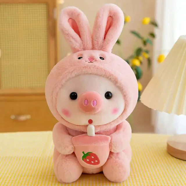 9.8in/25cm%20Cute%20Piglet%20Stuffed%20Animals%20Cute%20Plush%20Toy,%20Soft%20Plushies%20Throw%20Pillow,%20Pig%20Plush%20Throw%20Pillow%20Doll%20with%20Boba%20Tea%20-%20Image%208