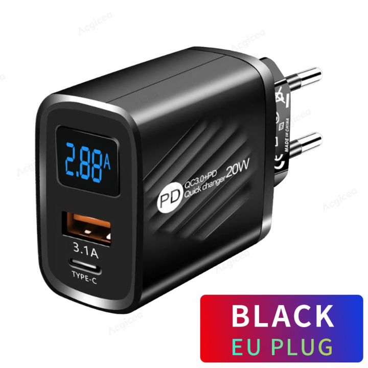 USB%20Charger%20Fast%20Charging%20with%20LED%20Digital%20Display%202%20Ports%20Quick%20Charge%20PD%20Charger%20Type%20C%20Charger%20Mobile%20Phone%20for%20iPhone%20Xiaomi%20-%20Image%207