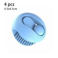 ABS 4Pcs/ Non Slip Gripper Round Shape Quilt Clips Fixer Needleless Cover Holder Fastener Bed Sheet Blankets Fastener Clips. 