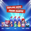 Harpic Toilet Cleaner Original & Lemon Double Pack 1.5L (750 ml X 2) – Power Plus 10× Total Clean, New Thicker Formula, Kills 99.99% of Germs.