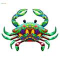 2x Metal Wall Art Decor Decorative Sculpture for Garden Fence Bathroom. 