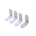 KOGEEK 4Pcs Stainless Steel 90 Degree Angle L Shaped Shelf Bracket Corner Brace Joint Right Angle Bracket Fastener with Screws.