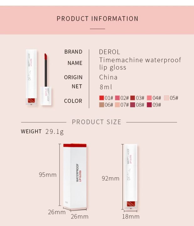 DR009%20-%20DEROL%20Matte%20Long-lasting%20Waterproof%20Liquid%20Lipstick%2009%20-%20Image%203