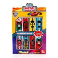 8 pieces Metal diecast car set for baby. 