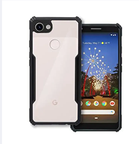 For Google Pixel 3 Luxury Stylish TPU Covers Slim Shockproof Full view Camera Protective Transparent Clear Cases
