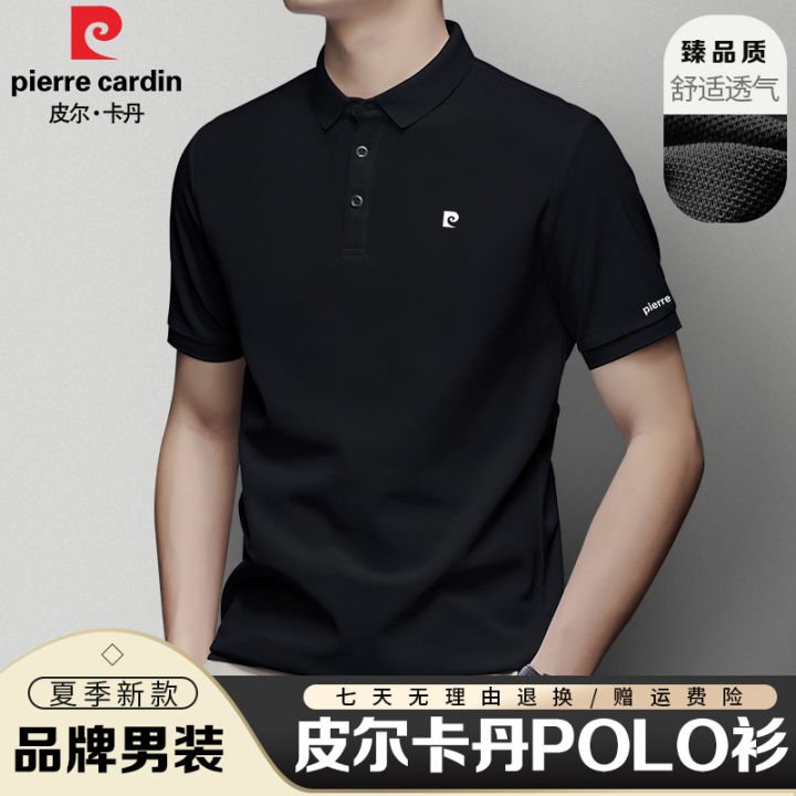 Pierre%20Cardin%20Summer%20MenPOLOShirt%20LapelTT-shirt%20Young%20and%20Middle-Aged%20Casual%20Versatile%20T-shirt%20Men's%20Clothing%20-%20Image%203