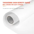 Drawing easel paper Paper Roll- Poster Paper Craft Paper Roll White Wrapping Paper for craft paper roll Drawing paper. 