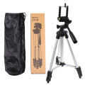 3110/3210 Aluminum Alloy Four Section Tripod Telescopic 1.1m Card Player DV Camera Projector Bracket. 