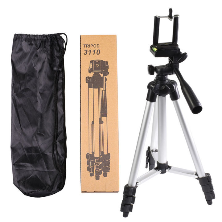 3110/3210%20Aluminum%20Alloy%20Four%20Section%20Tripod%20Telescopic%201.1m%20Card%20Player%20DV%20Camera%20Projector%20Bracket%20-%20Image%207