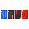 12 In 1 Portable Hiking Cards Pocket Credit Card Portable Multi Tools Outdoor Survival Camping Equipment EDC Tool Gear. 