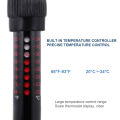 200W Aquarium Heater aquarium accessories Submersible Auto Thermostat Heater Fish Tank Water Heater Adjustable Temperature with Suction Cups EU-Plug.
