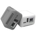 2024 New WiFi Network Wireless Print Server Networking USB 2.0 Port Fast 10/100Mbps RJ-45 LAN Port Ethernet Print Server Adapter. 