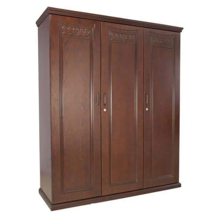 A-%206542%203%20Shutter%20Crown%20Almirah%20-%20Glass%20Add%20Chocolate%20Clour%20-%20Wardrobe%20-%20Image%202