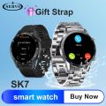 2024 SK7 Plus Bluetooth Call Smart Watch 1.3 Inch HD Screen AI Voice Fitness Tracker Health Sports Waterproof Women Men Watch.